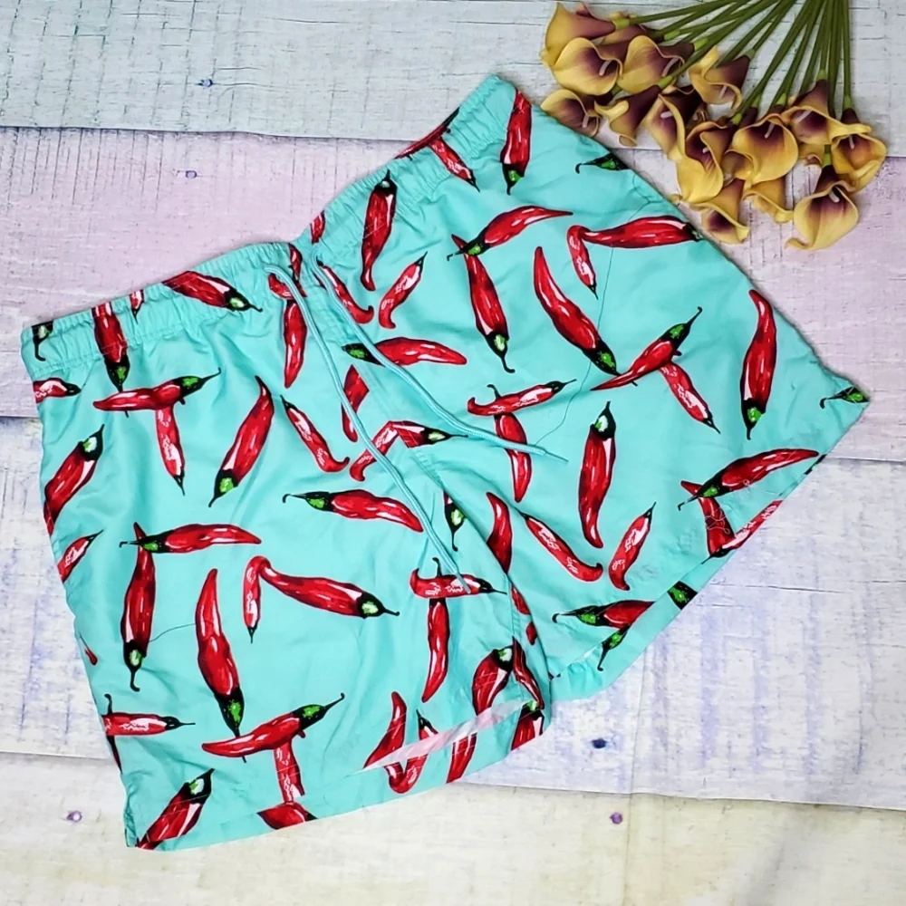 Men's Jake Austin Chili Pepper Swim Shorts